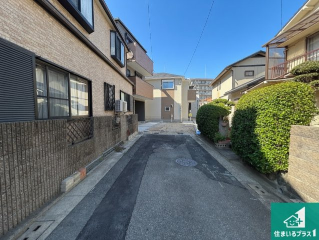 29(土)30(日)現地説明会！◆堺市東区南野田　全4邸の前面道路含む現地写真|車通りの少ない前面道路！お子様がいらっしゃるご家族でも安心！