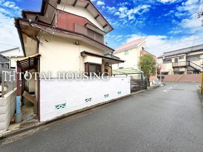 【前面道路含む現地写真】 | 三鷹市中原1丁目　売地　全1区画