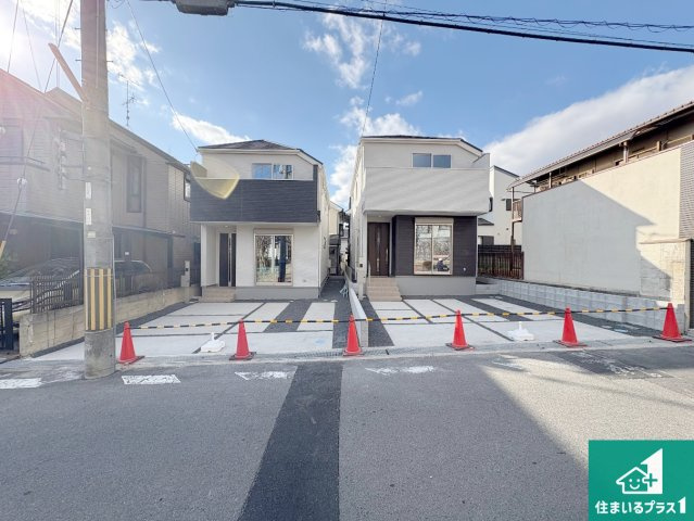 ★29(土)30(日)現地見学可能！★城陽市寺田宮ノ谷　ラスト1邸の外観|お客様に長く安心して住んでいだだける事にこだわった家づくり！住んでからのアフターサービスにもしっかりと取り組んでいます！