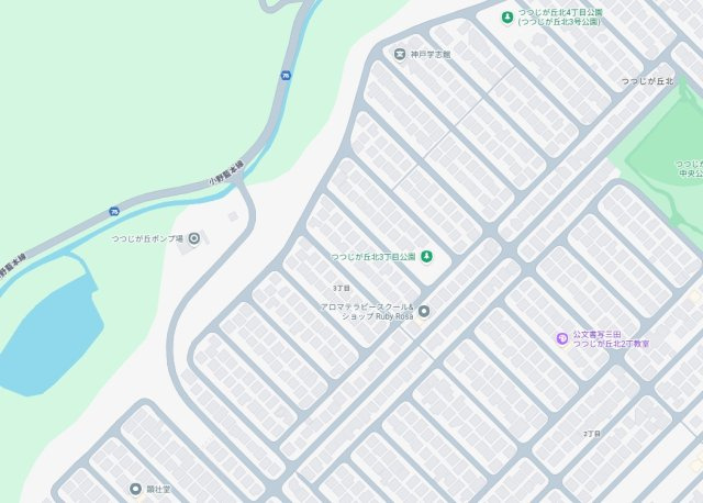 11(土)12(日)現地説明会　三田市つつじが丘北　限定1邸の地図