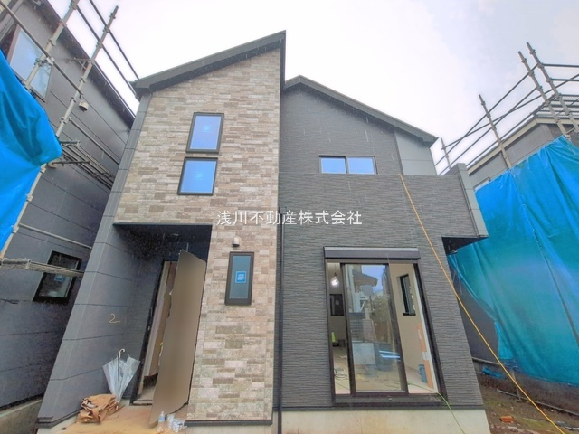 八王子市　上野町　新築一戸建て　１期の外観|～八王子駅徒歩14分　ZEH水準の省エネ住宅　小中学校徒歩10分圏内～