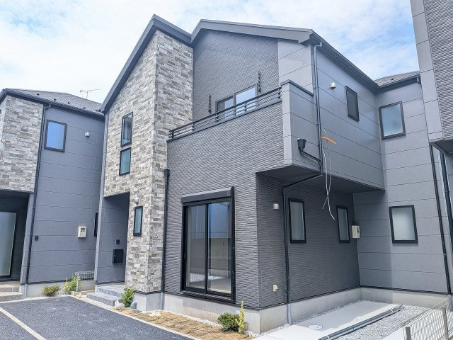 八王子市　上野町　新築一戸建て　１期の外観|～八王子駅徒歩14分　ZEH水準の省エネ住宅　小中学校徒歩10分圏内～