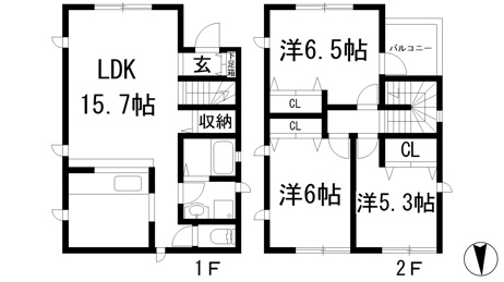 【間取り】
