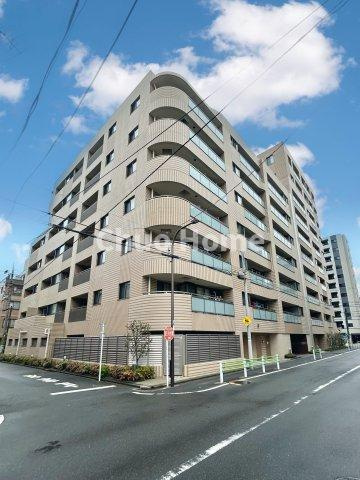 アスコットパーク両国石原の外観|2009年2月築。ペットの飼育可能マンションです。