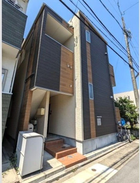 ハーモニーテラス木之免町Ⅱの外観|落ち着いた雰囲気の外観です