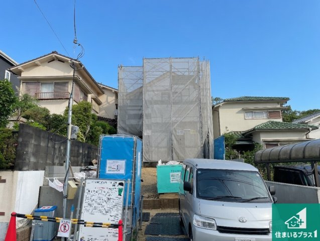 神戸市北区若葉台　新築一戸建ての外観|現在建築中！落ち着いた街並みで新生活を始めることが出来そう！周辺の物件も併せてご紹介させて頂きます！
