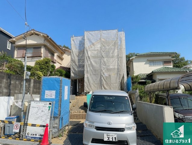 神戸市北区若葉台　新築一戸建ての外観|現在建築中！落ち着いた街並みで新生活を始めることが出来そう！周辺の物件も併せてご紹介させて頂きます！