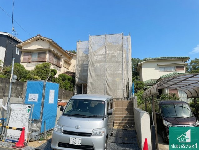 神戸市北区若葉台　新築一戸建ての外観|現在建築中！落ち着いた街並みで新生活を始めることが出来そう！周辺の物件も併せてご紹介させて頂きます！
