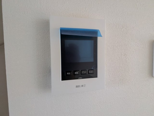 八王子市　上野町　新築一戸建て　１期のセキュリティ|～TVモニター付インターホン　訪問者の確認に便利です～