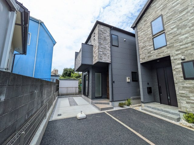 八王子市　上野町　新築一戸建て　１期の外観|～八王子駅徒歩14分　ZEH水準の省エネ住宅　小中学校徒歩10分圏内～