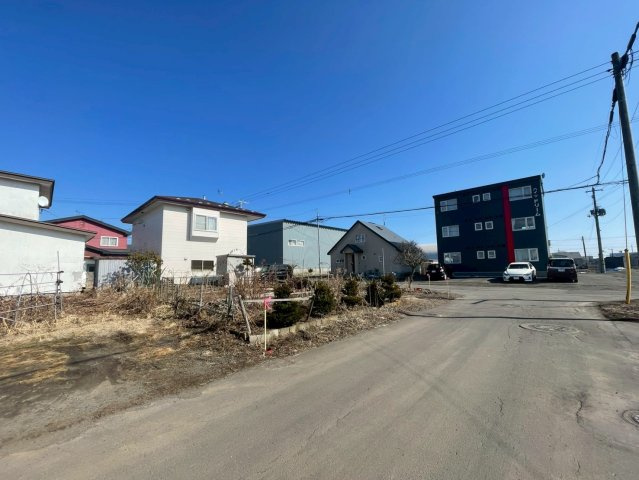 星が浦北2丁目　売土地の前面道路含む現地写真
