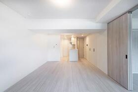 パークアクシス元麻布の居間・リビング