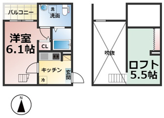 【間取り】 | Core Kanayama