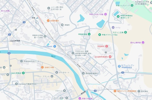 ★5(土)6(日)現地見学可能！★甲賀市甲南町葛木　ラスト1邸の地図