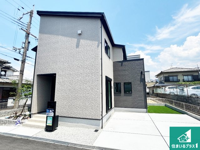 ●橿原市菖蒲町　第1期　新築一戸建ての外観|お客様に長く安心して住んでいだだける事にこだわった家づくり！住んでからのアフターサービスにもしっかりと取り組んでいます！