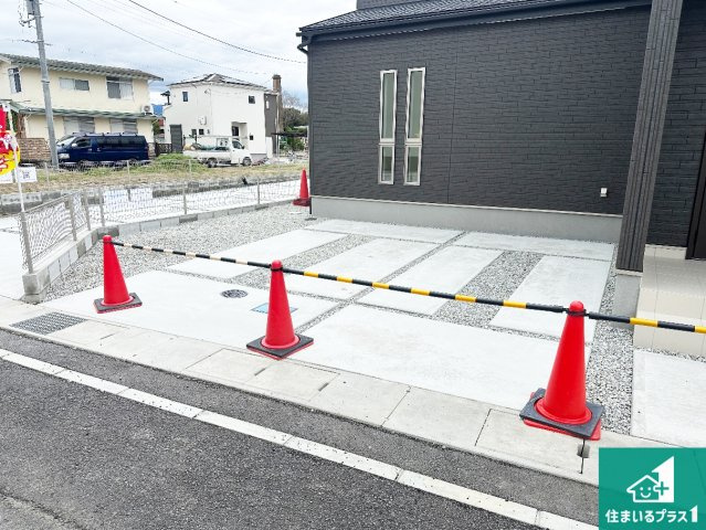 ●29(土)30(日)現地案内可能！　北葛城郡広陵町萱野の駐車場|並列２台駐車可能！ゆとりの駐車スペースで車庫入れもスムーズ！