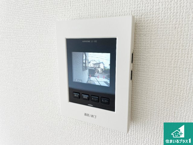 ★5(土)6(日)現地見学可能！★草津市東矢倉　限定1邸の防犯設備|カラーモニターインターホン！声だけでなく来訪者の姿や顔がモニターで確認できるので、小さなお子様がいらっしゃるご家庭でも安心できます！