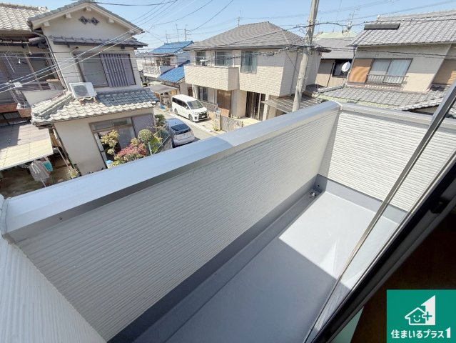5(土)6(日)現地説明会！◆八尾市沼　限定1邸のバルコニー|日当たりのよいバルコニー！お部屋が開放的に！