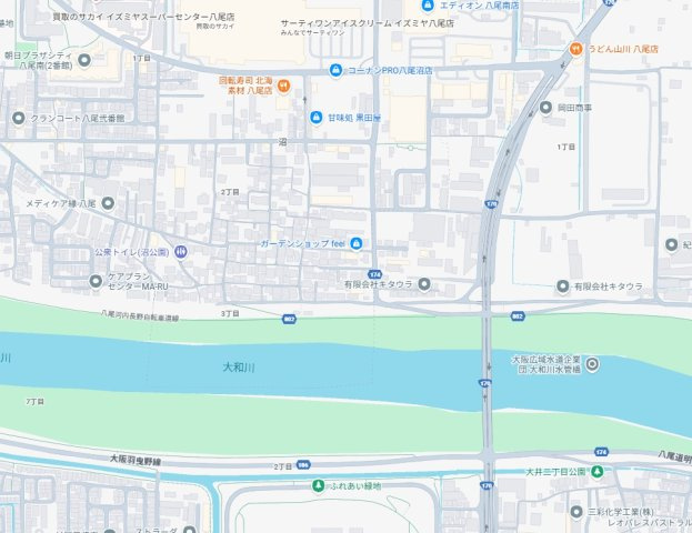 5(土)6(日)現地説明会！◆八尾市沼　限定1邸の地図