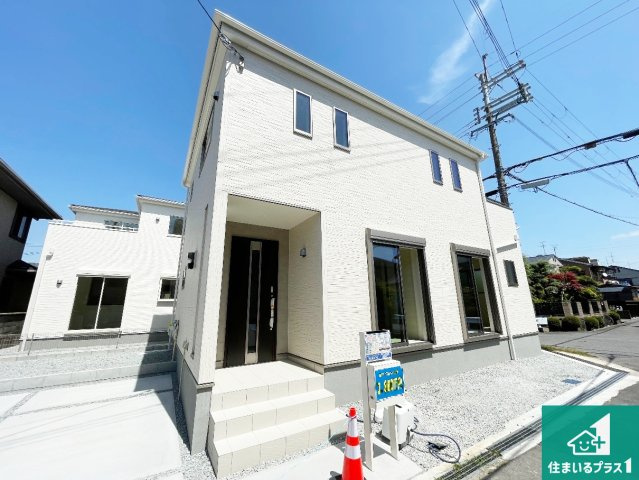 ●大和郡山市下三橋町　第4期　新築一戸建ての外観|お客様に長く安心して住んでいだだける事にこだわった家づくり！住んでからのアフターサービスにもしっかりと取り組んでいます！