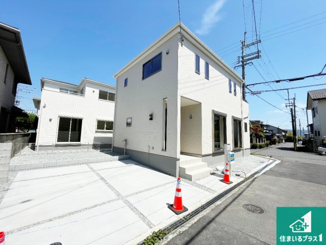 ●大和郡山市下三橋町　第4期　新築一戸建ての外観|安心の10年保証！外観を美しく保ち、雨水で汚れを落とします！気になることがありましたら、お気軽にお問い合わせください！