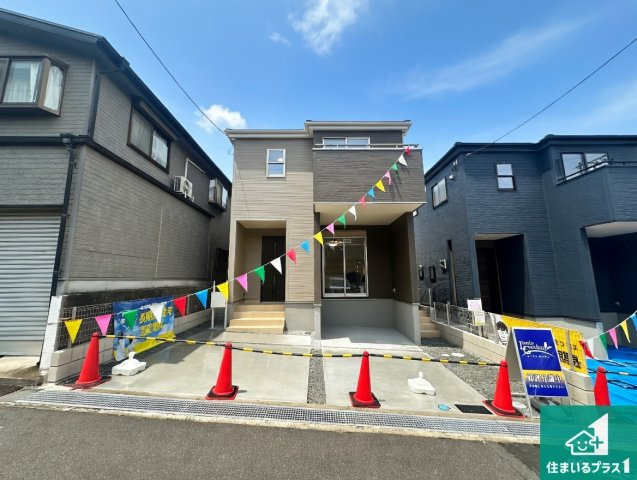 1(土)2(日)現地見学可能！◆大阪狭山市大野台　全2邸のトイレ|シンプルなトイレは落ち着く空間！お手入れも簡単です！