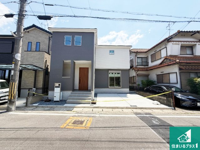 ★5(土)6(日)現地見学可能！★八幡市川口東扇　限定1邸の外観|安心の10年保証！外観を美しく保ち、雨水で汚れを落とします！気になることがありましたら、お気軽にお問い合わせください！