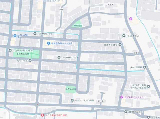 ★5(土)6(日)現地見学可能！★八幡市川口東扇　限定1邸の地図