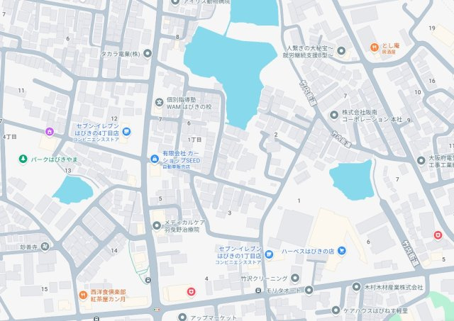 5(土)6(日)現地見学可能！◆羽曳野市はびきの　第2期　新築一戸建ての地図