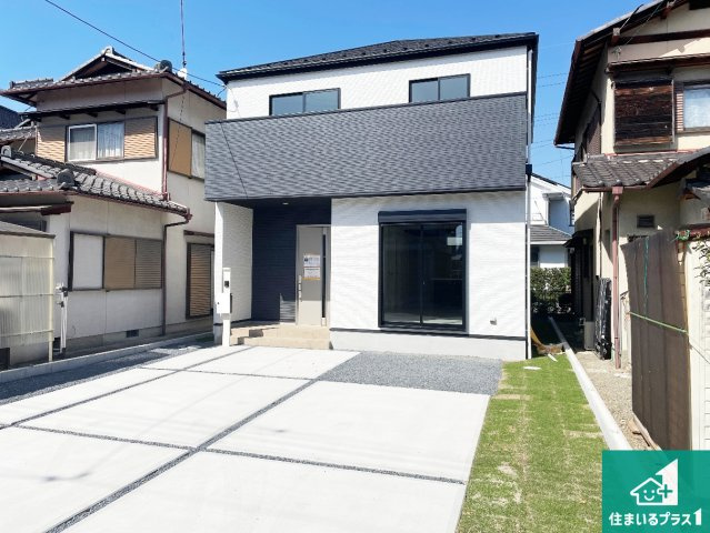 ★12(土)13(日)現地見学可能！★栗東市下鈎　限定1邸の外観|お客様に長く安心して住んでいだだける事にこだわった家づくり！住んでからのアフターサービスにもしっかりと取り組んでいます！