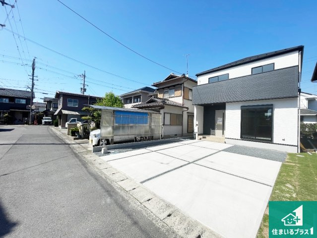 ★29(土)30(日)現地見学可能！★栗東市下鈎　限定1邸の外観|お客様に長く安心して住んでいだだける事にこだわった家づくり！住んでからのアフターサービスにもしっかりと取り組んでいます！