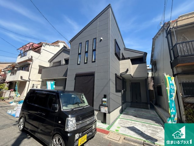 門真市島頭　新築一戸建ての外観|安心の10年保証！外観を美しく保ち、雨水で汚れを落とします！気になることがありましたら、お気軽にお問い合わせください！