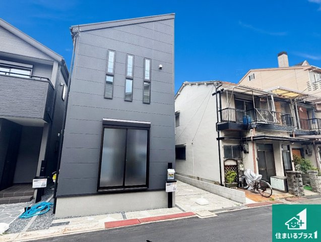 門真市島頭　新築一戸建ての外観|安心の10年保証！外観を美しく保ち、雨水で汚れを落とします！気になることがありましたら、お気軽にお問い合わせください！