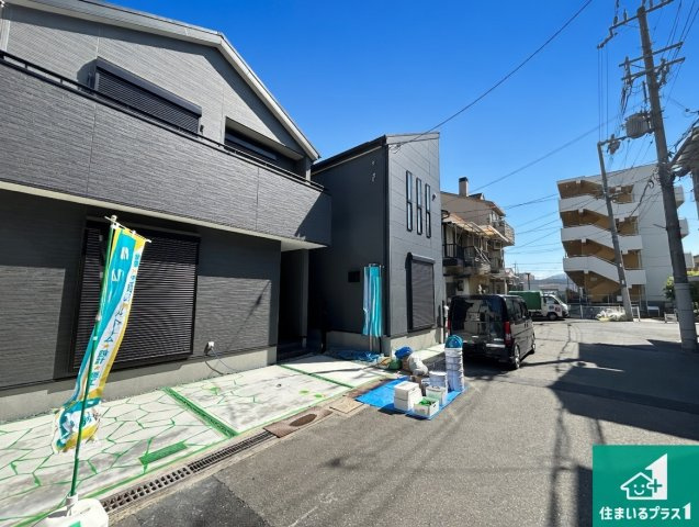 門真市島頭　新築一戸建ての前面道路含む現地写真|安心の10年保証！外観を美しく保ち、雨水で汚れを落とします！気になることがありましたら、お気軽にお問い合わせください！