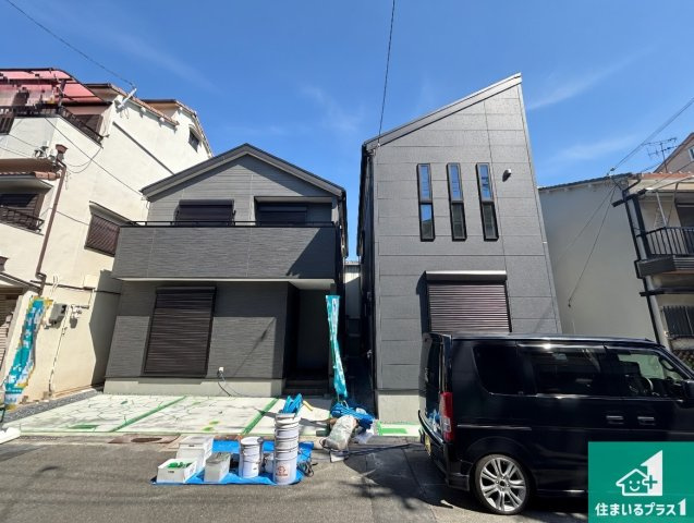 門真市島頭　新築一戸建ての外観|安心の10年保証！外観を美しく保ち、雨水で汚れを落とします！気になることがありましたら、お気軽にお問い合わせください！