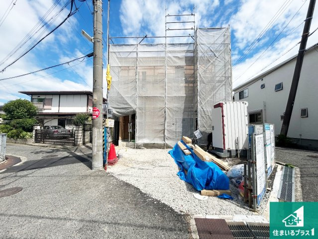 岸和田市加守町　第2期　新築一戸建ての外観|現在建築中！落ち着いた街並みで新生活を始めることが出来そう！周辺の物件も併せてご紹介させて頂きます！
