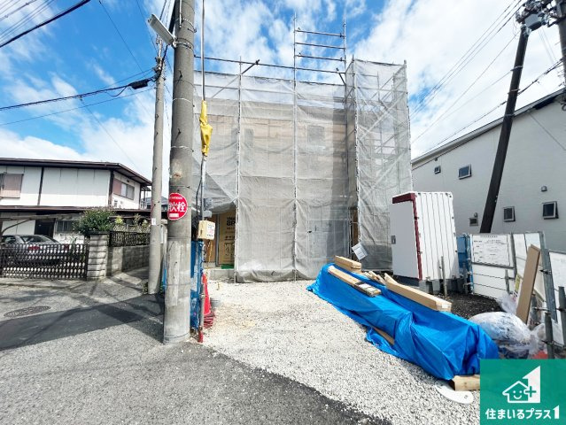 岸和田市加守町　第2期　新築一戸建ての外観|現在建築中！落ち着いた街並みで新生活を始めることが出来そう！周辺の物件も併せてご紹介させて頂きます！