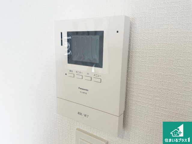29(土)30(日)現地説明会！◆羽曳野市河原城　限定1邸の防犯設備|カラーモニターインターホン！声だけでなく来訪者の姿や顔がモニターで確認できるので、小さなお子様がいらっしゃるご家庭でも安心できます！