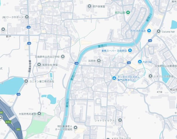 29(土)30(日)現地説明会！◆羽曳野市河原城　限定1邸の地図