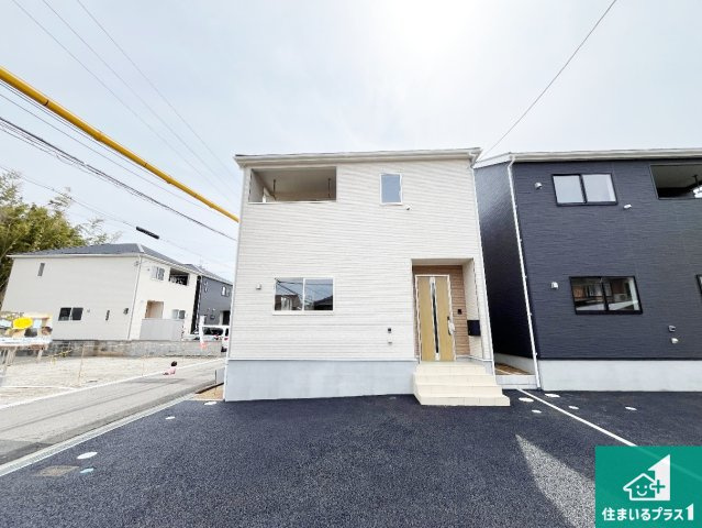 ★5(土)6(日)現地見学可能！★近江八幡市土田町　ラスト1邸の外観|安心の10年保証！外観を美しく保ち、雨水で汚れを落とします！気になることがありましたら、お気軽にお問い合わせください！