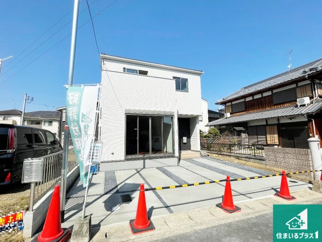 ★1(土)2(日)現地見学可能！★大津市大江　限定1邸の外観|安心の10年保証！外観を美しく保ち、雨水で汚れを落とします！気になることがありましたら、お気軽にお問い合わせください！