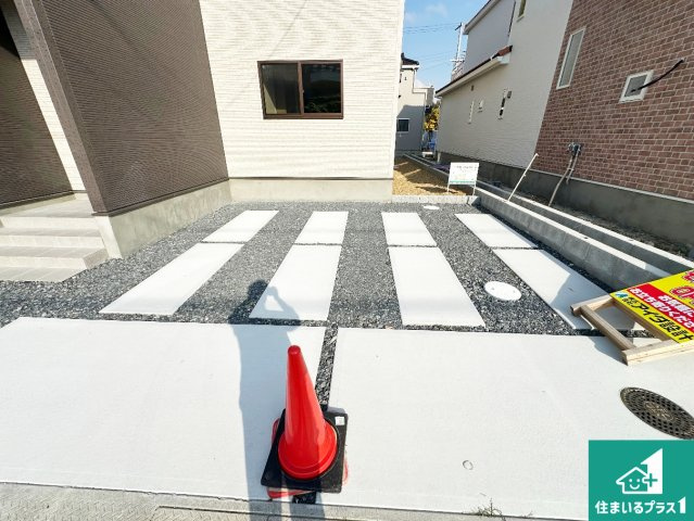 ★29(土)30(日)現地見学可能！★木津川市城山台　全24邸の駐車場|駐車スペース！散水栓があるので、こまめに愛車を洗えます！