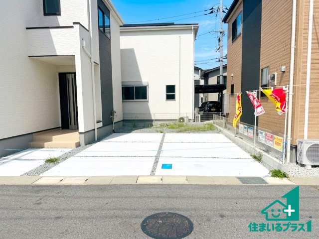 ●磯城郡川西町結崎　第20期　新築一戸建ての駐車場|駐車スペース！散水栓があるので、こまめに愛車を洗えます！