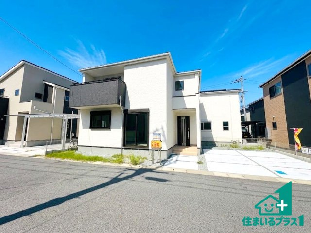 ●磯城郡川西町結崎　第20期　新築一戸建ての外観|お客様に長く安心して住んでいだだける事にこだわった家づくり！住んでからのアフターサービスにもしっかりと取り組んでいます！