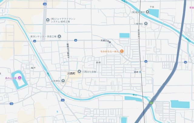 ●磯城郡川西町結崎　第20期　新築一戸建ての地図