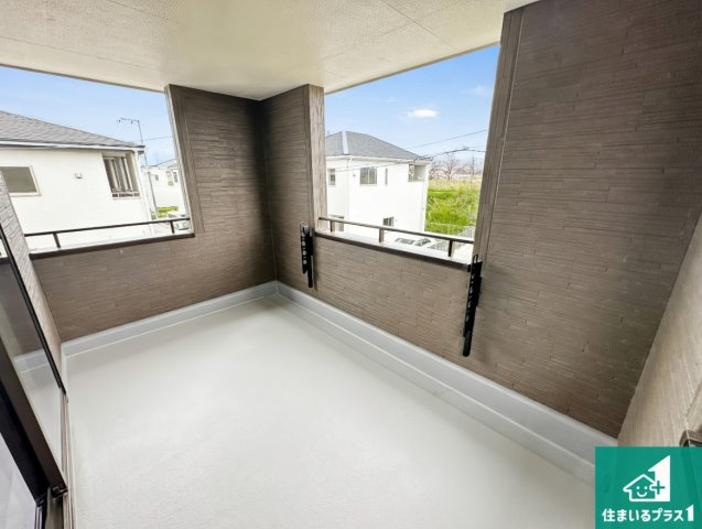 1(土)2(日)現地案内可能！　磯城郡川西町結崎のバルコニー|日当たりのよいバルコニー！お部屋が開放的に！