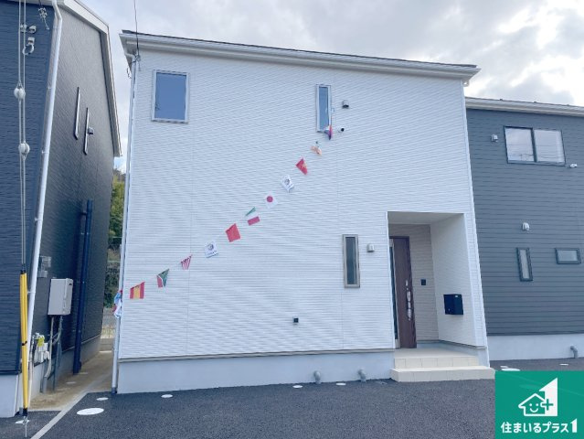 ★現地見学可能！★八幡市橋本尻江　第1期　新築一戸建ての外観|お客様に長く安心して住んでいだだける事にこだわった家づくり！住んでからのアフターサービスにもしっかりと取り組んでいます！