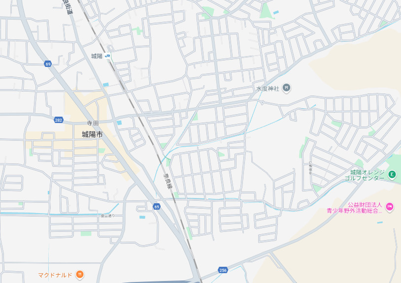 ★1(土)2(日)現地見学可能！★城陽市寺田水度坂　限定1邸の地図