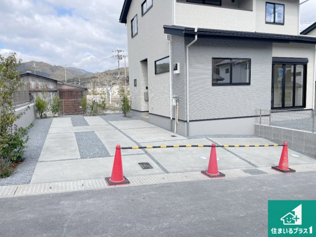 ★1(土)2(日)現地見学可能！★京都市北区上賀茂本山　全11邸の駐車場|駐車スペース！散水栓があるので、こまめに愛車を洗えます！