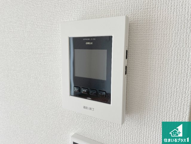 5(土)6(日)現地説明会！◆羽曳野市碓井　限定1邸の防犯設備|カラーモニターインターホン！声だけでなく来訪者の姿や顔がモニターで確認できるので、小さなお子様がいらっしゃるご家庭でも安心できます！
